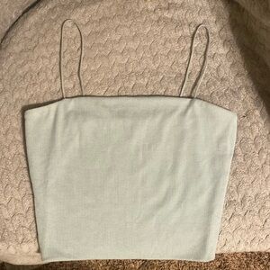 Baby blue tank top